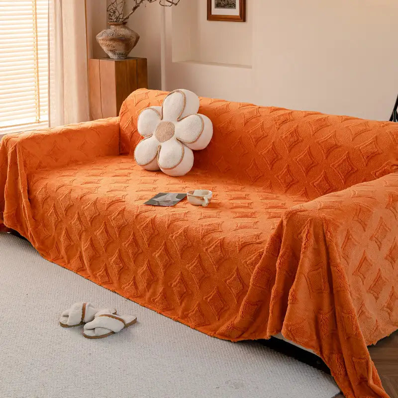 Star Series Plush Multifunctional Sofa Protective Couch Cover