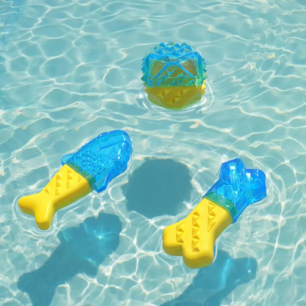 Wasserbefüllbares, einfrierbares kühlendes Beißspielzeug für Hunde