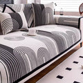 Chenille Arch Pattern Scratch-Resistant Couch Cover