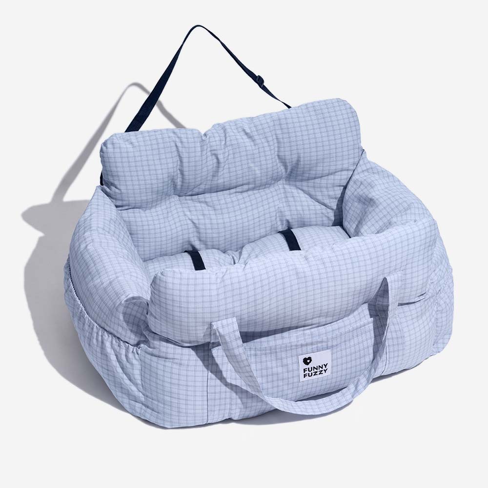 Portable ISOFIX Dog Car Seat Bed with LATCH System