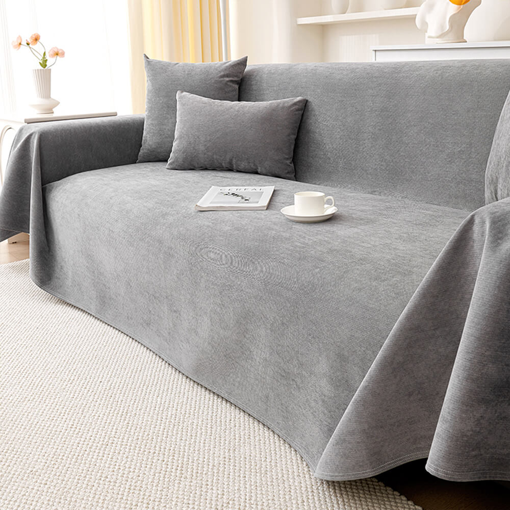Soft and Waterproof Scratch-Resistant Non-Linting Throw Outdoor Couch Cover