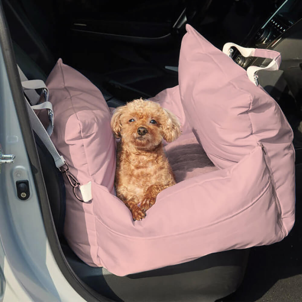 Wasserdichtes ISOFIX Hunde-Autositzbett mit LATCH-System – Erste Klasse