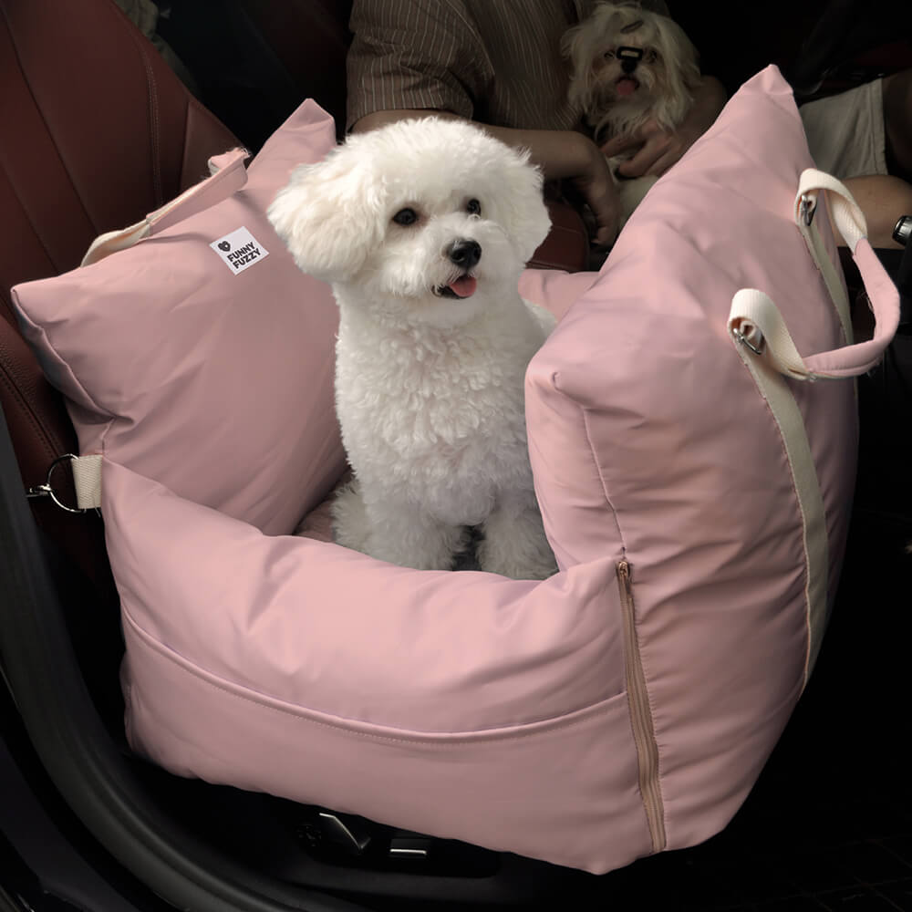 Wasserdichtes ISOFIX Hunde-Autositzbett mit LATCH-System – Erste Klasse