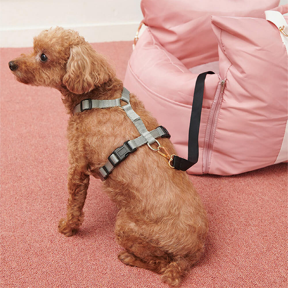 Wasserdichtes ISOFIX Hunde-Autositzbett mit LATCH-System – Erste Klasse
