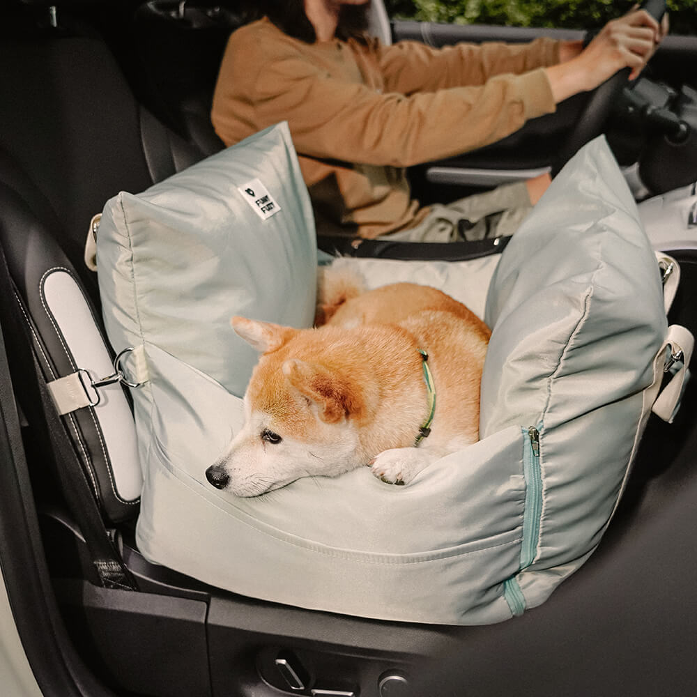Wasserdichtes ISOFIX Hunde-Autositzbett mit LATCH-System – Erste Klasse