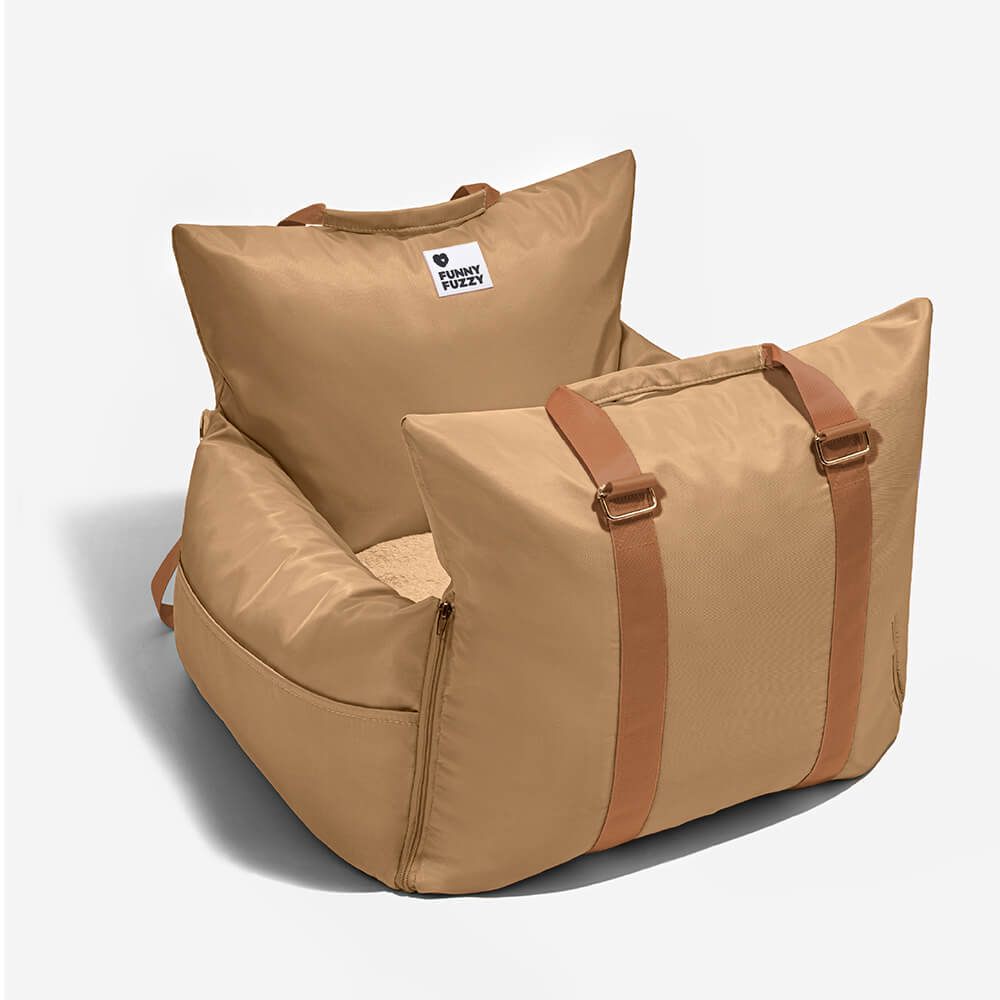 Wasserdichtes ISOFIX Hunde-Autositzbett mit LATCH-System – Erste Klasse
