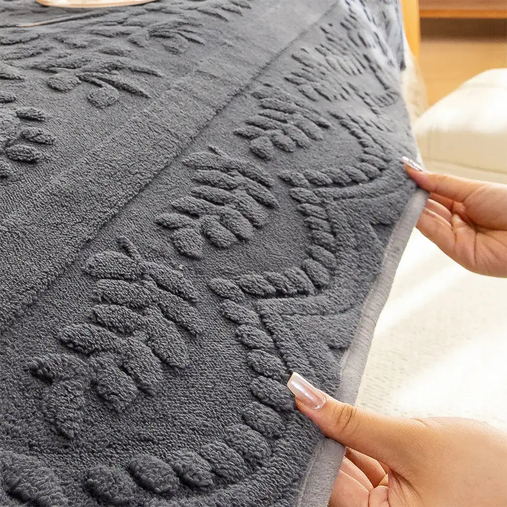 Jacquard Plüsch Bequemer Kratzfester Rutschfester Sofabezug