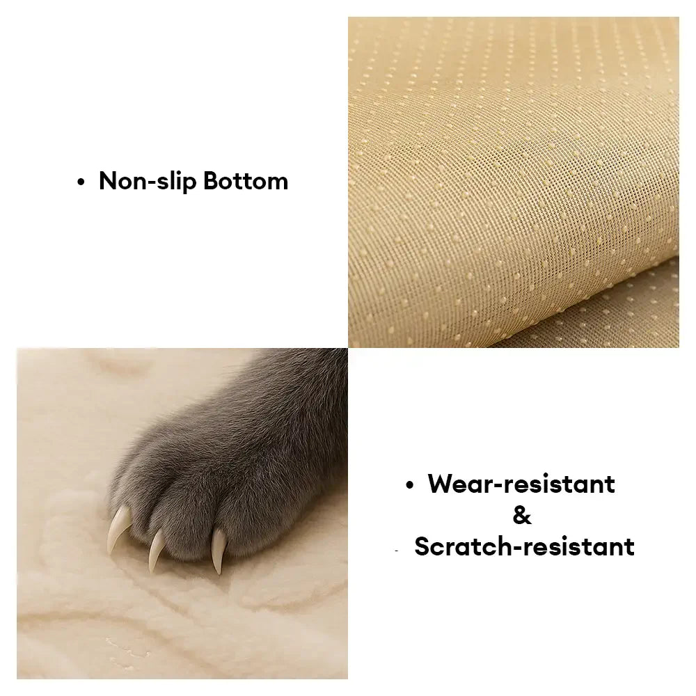 Jacquard Plüsch Bequemer Kratzfester Rutschfester Sofabezug