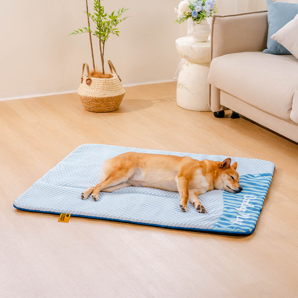 Große, waschbare, kühlende, rutschfeste Outdoor-Hundematte – Kühler Liegeplatz