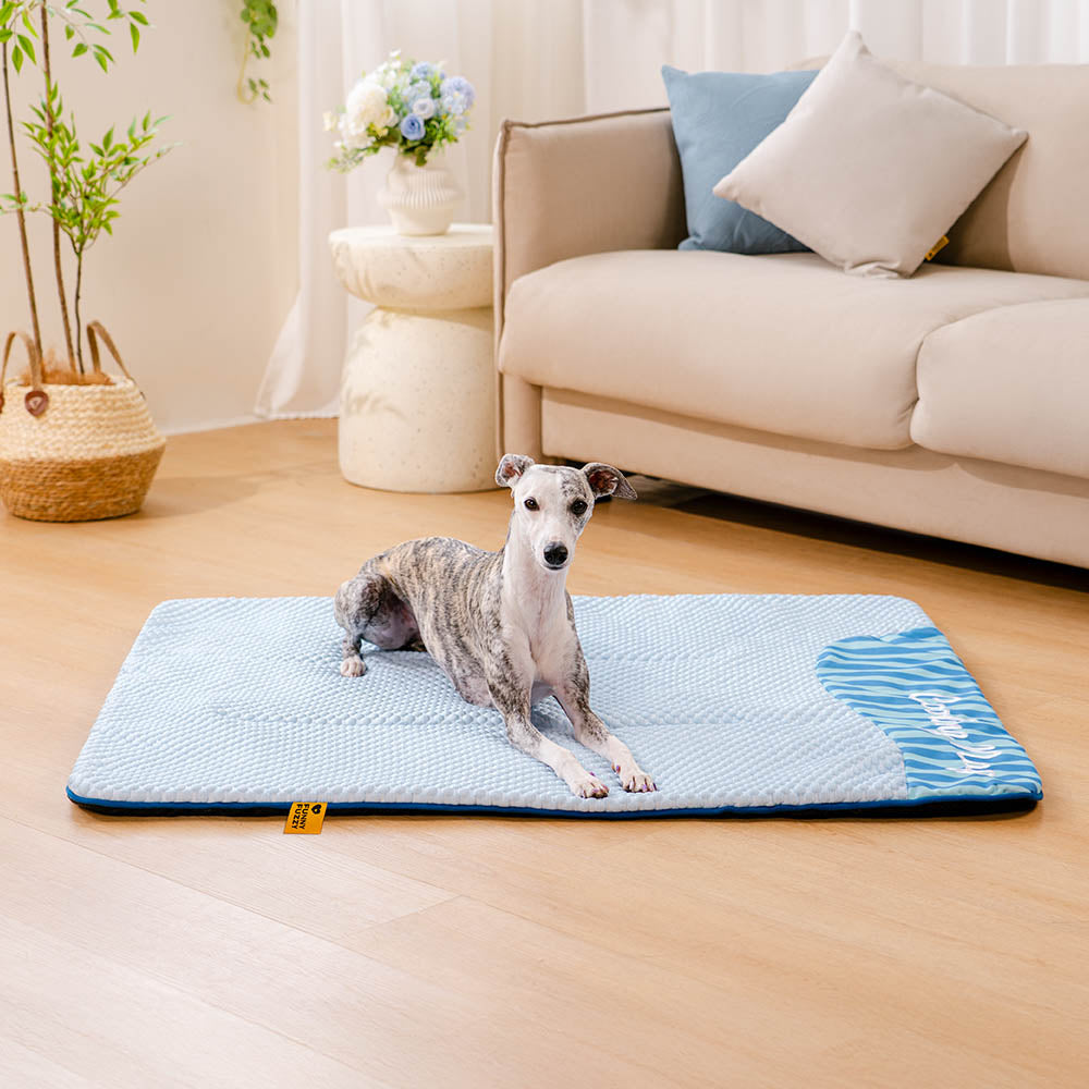 Große, waschbare, kühlende, rutschfeste Outdoor-Hundematte – Kühler Liegeplatz