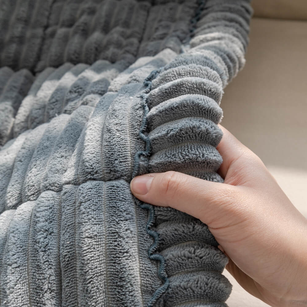 Lazy Soft Flannel Breathable Pet Mat Non-slip Sectional Couch Cover