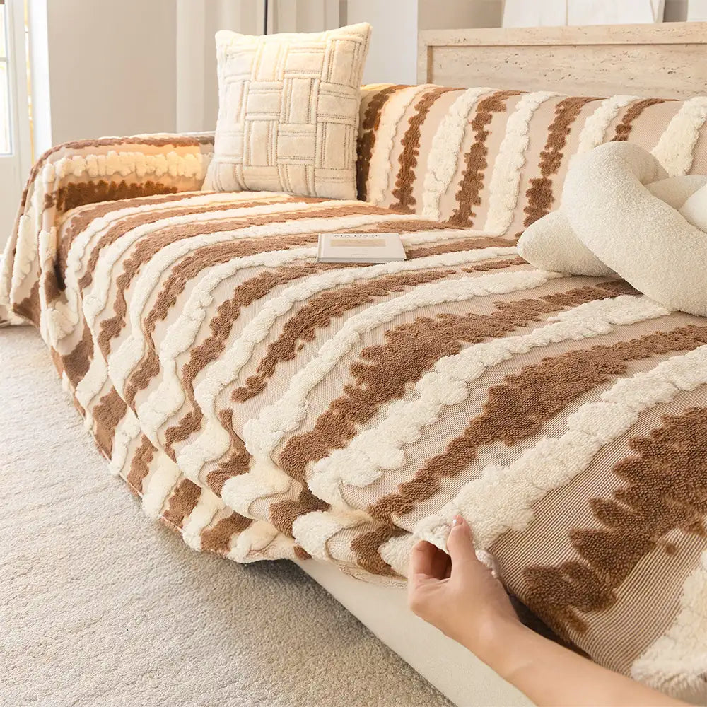 Modern Comfort Plush Multifunctional Blanket Sofa Protection Couch Cover