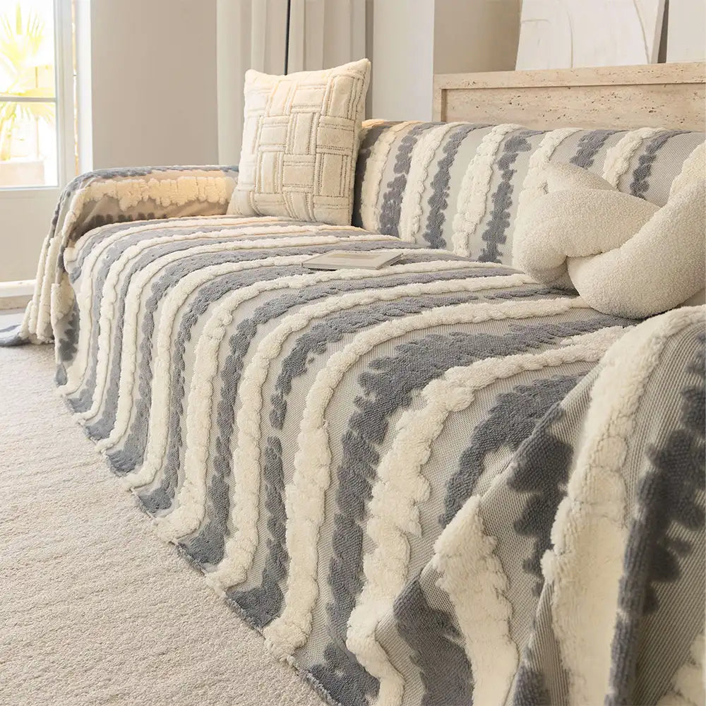 Modern Comfort Plush Multifunctional Blanket Sofa Protection Couch Cover