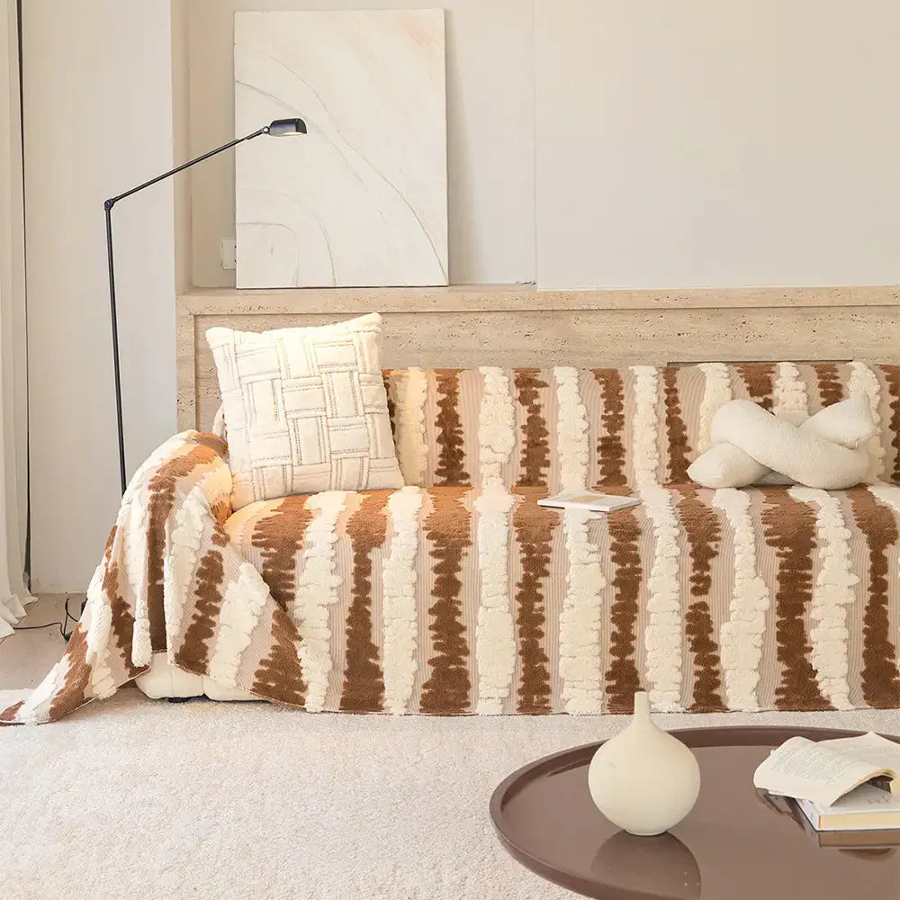 Modern Comfort Plush Multifunctional Blanket Sofa Protection Couch Cover
