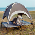 Multi-Functional Breathable Cooling Elevated Dog Bed with Canopy - PawAir
