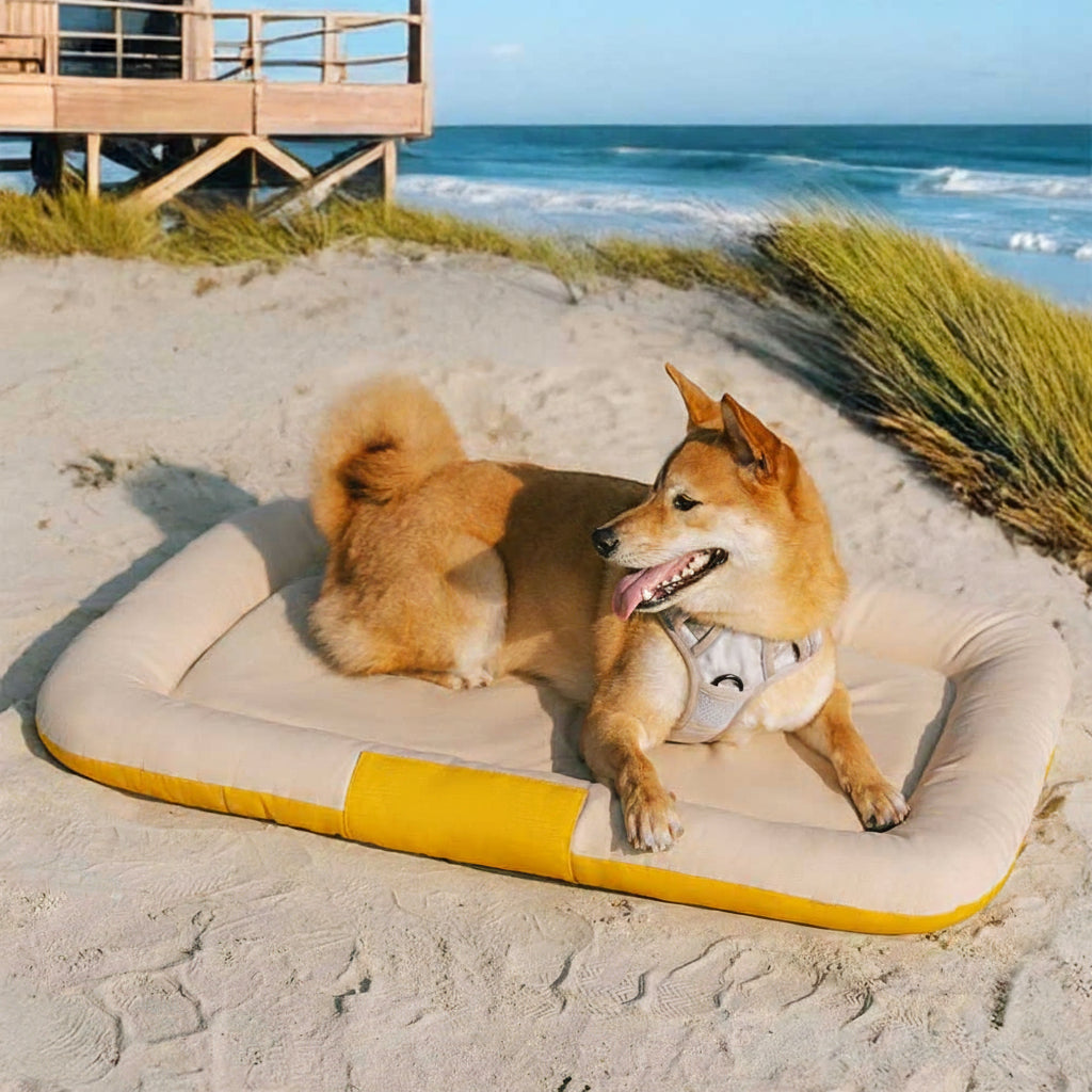 Outdoor Waterproof ＆ Chew-proof Memory Foam Orthopedic Dog Mat - Trek Lounge