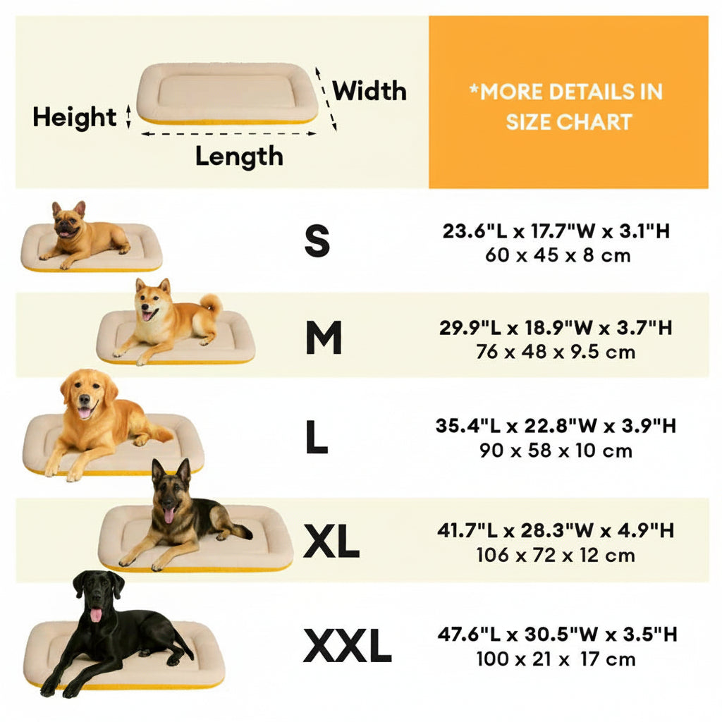 Outdoor Waterproof ＆ Chew-proof Memory Foam Orthopedic Dog Mat - Trek Lounge