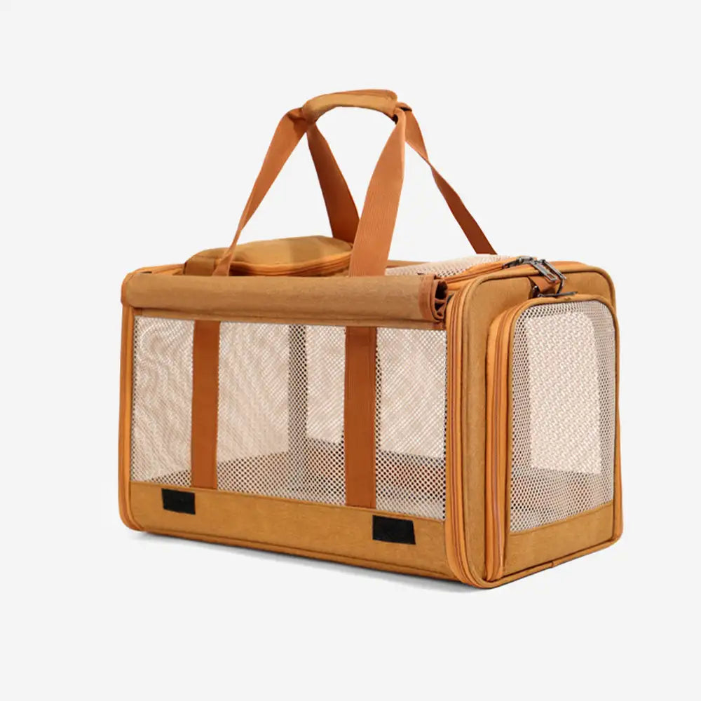 Airline Approved Portable Breathable Expandable Large-Capacity Cat Carrier Bag