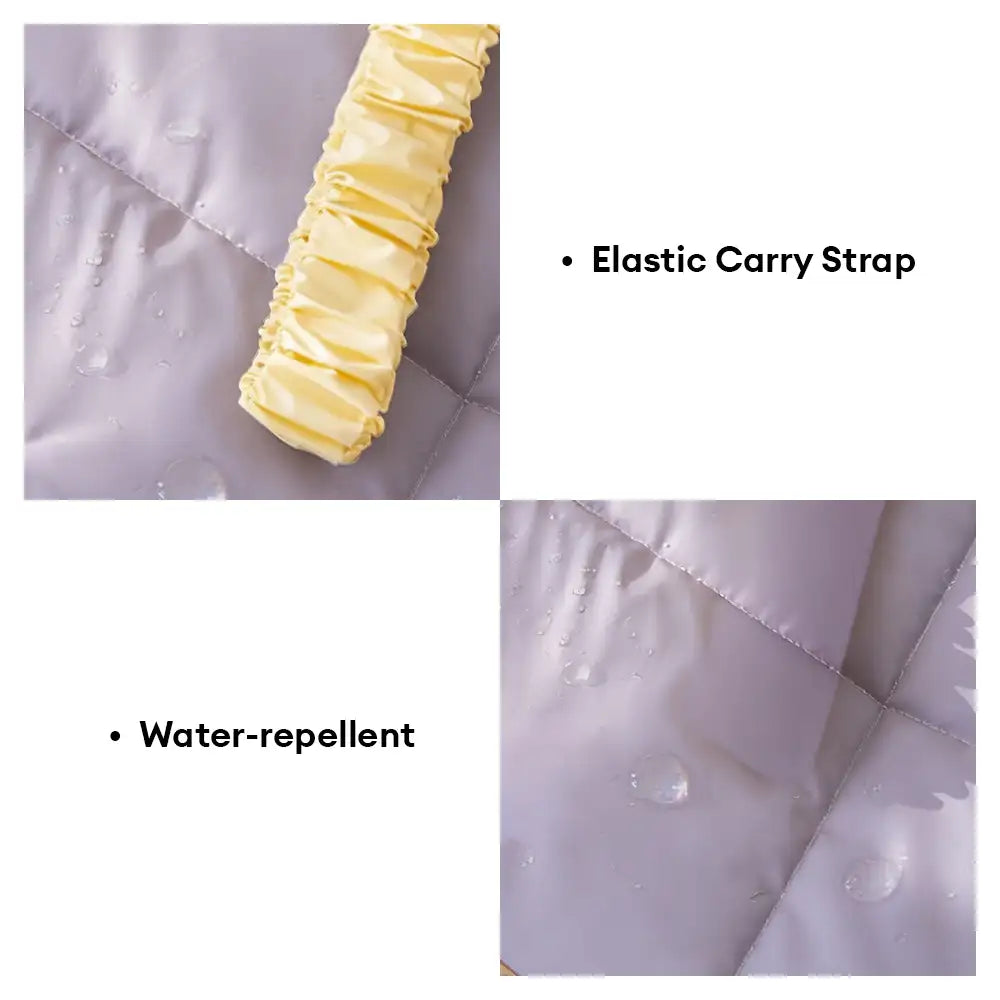 Tragbare, faltbare, doppelseitige, wasserabweisende Hundematte für Outdoor, Reisen & Camping