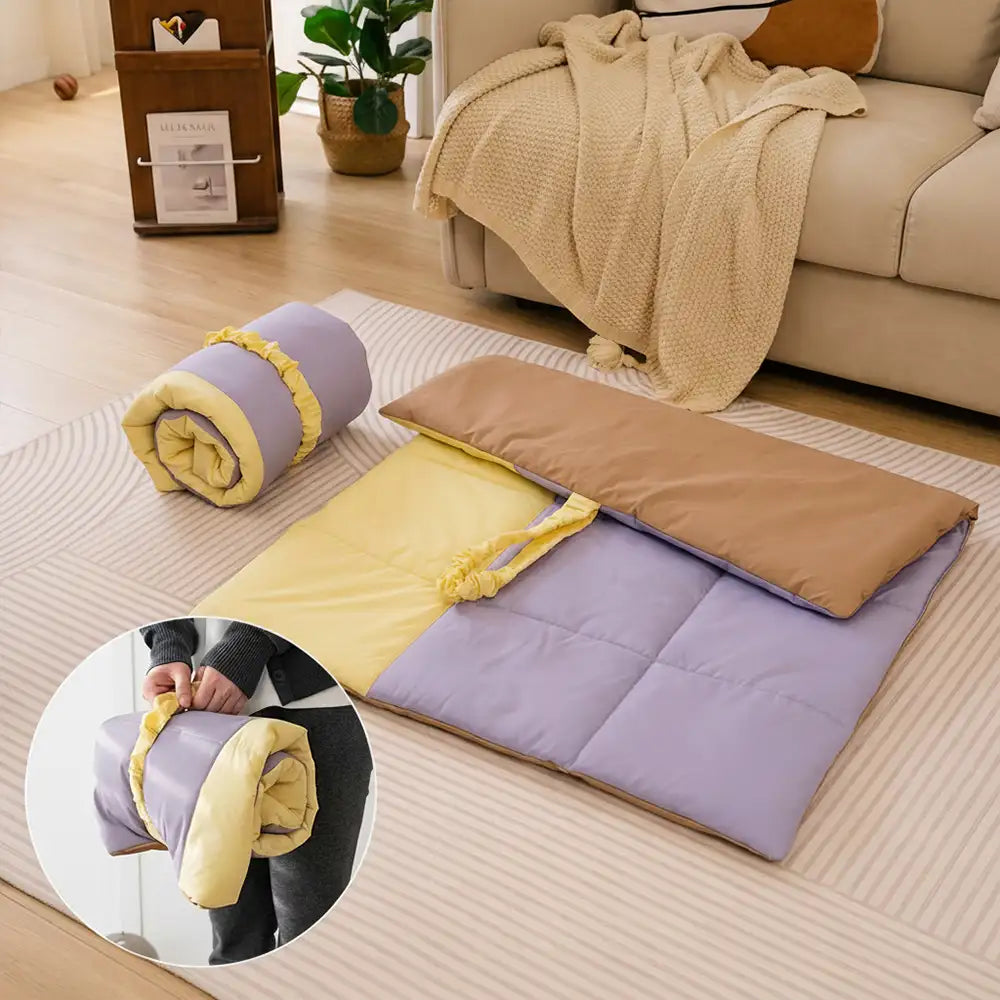 Tragbare, faltbare, doppelseitige, wasserabweisende Hundematte für Outdoor, Reisen & Camping