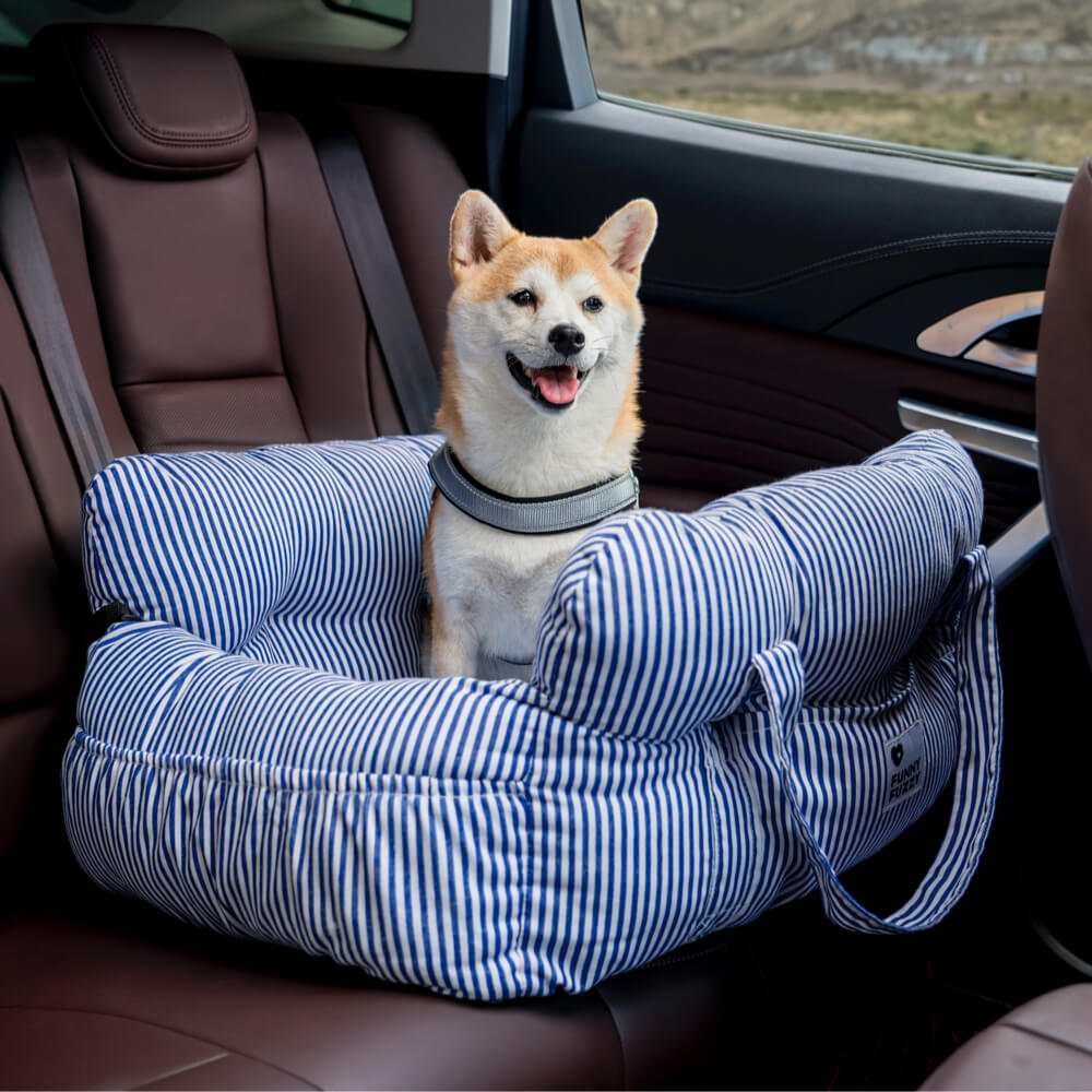 Portable ISOFIX Dog Car Seat Bed with LATCH System