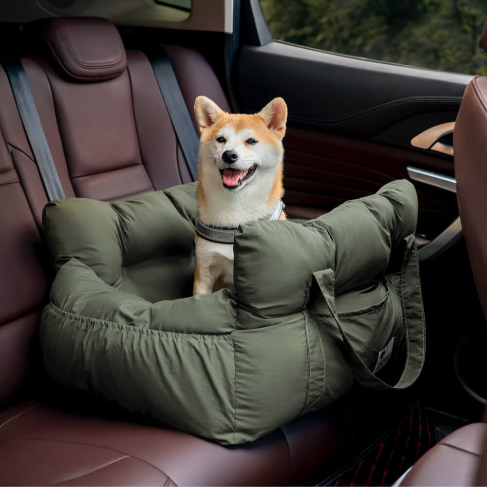 Portable ISOFIX Dog Car Seat Bed with LATCH System