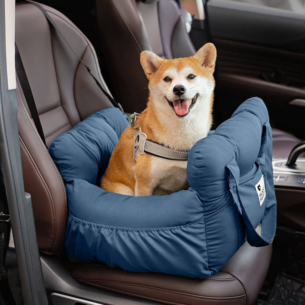 Portable ISOFIX Dog Car Seat Bed with LATCH System