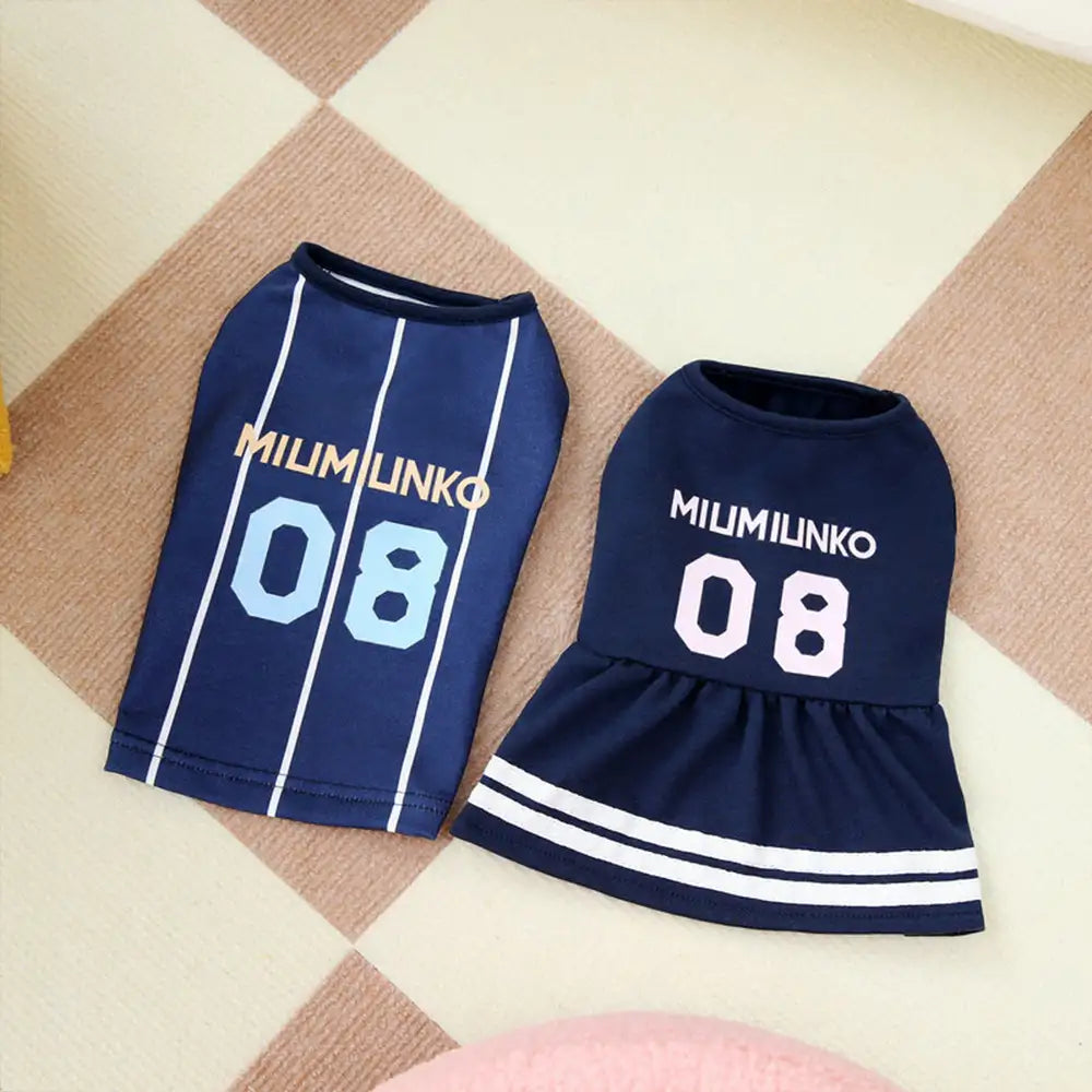 Hundeshirt und Kleid im Sport-Stil, atmungsaktiv
