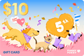 5th Anniversary Gift Card