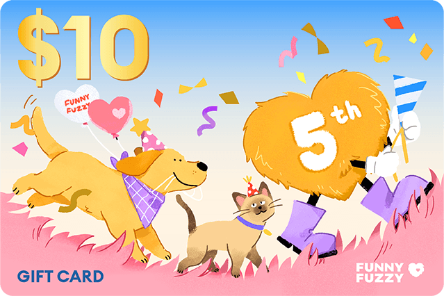 5th Anniversary Gift Card
