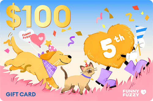 5th Anniversary Gift Card