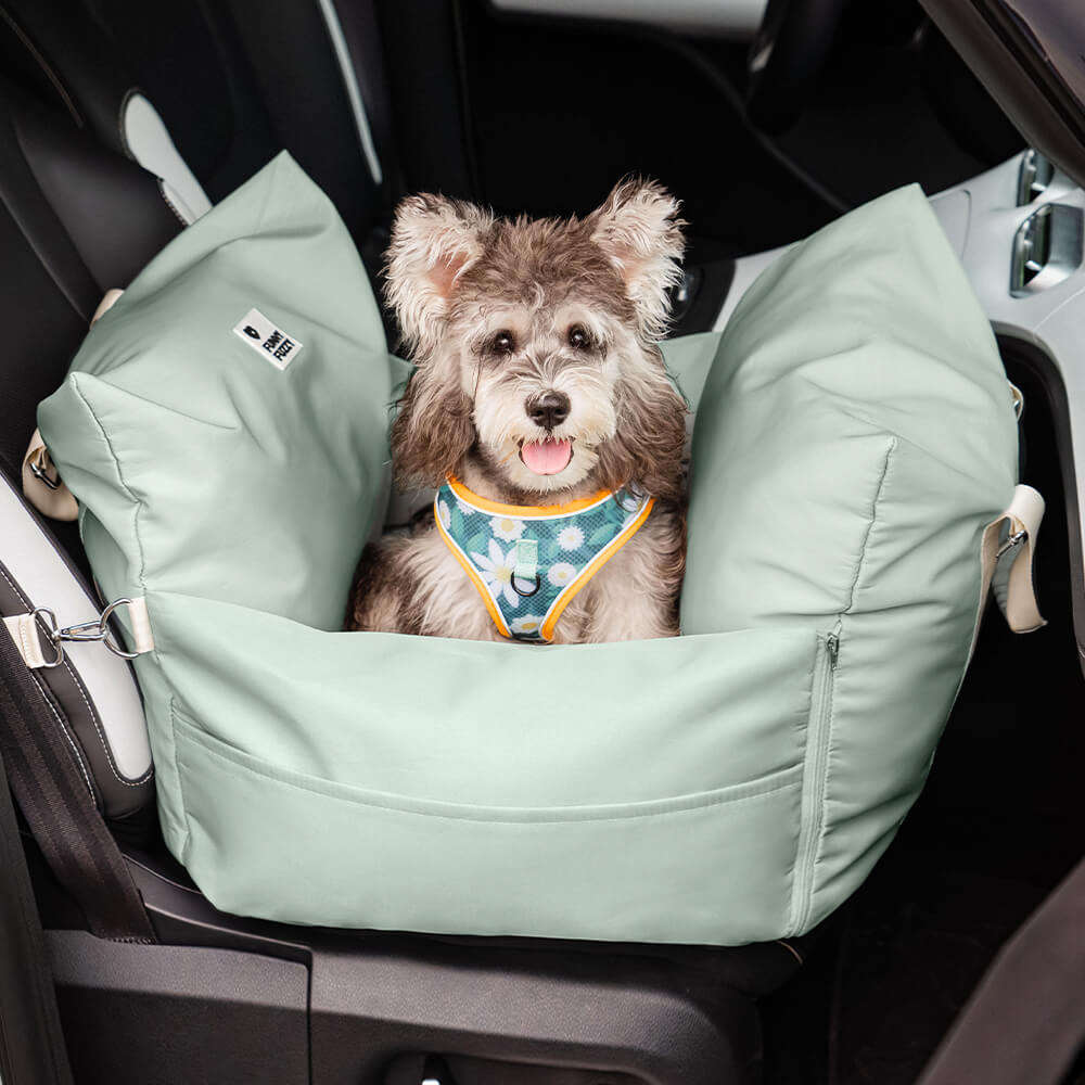 Wasserdichtes ISOFIX Hunde-Autositzbett mit LATCH-System – Erste Klasse