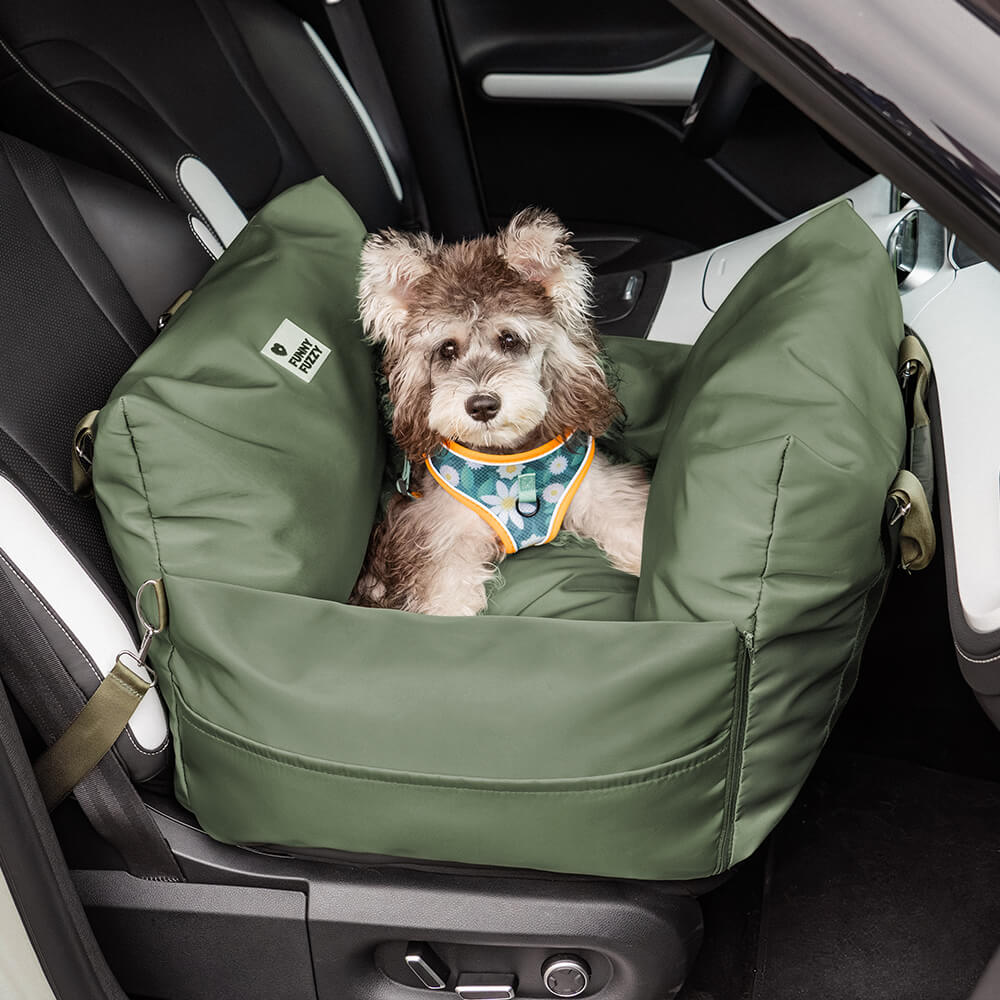Wasserdichtes ISOFIX Hunde-Autositzbett mit LATCH-System – Erste Klasse