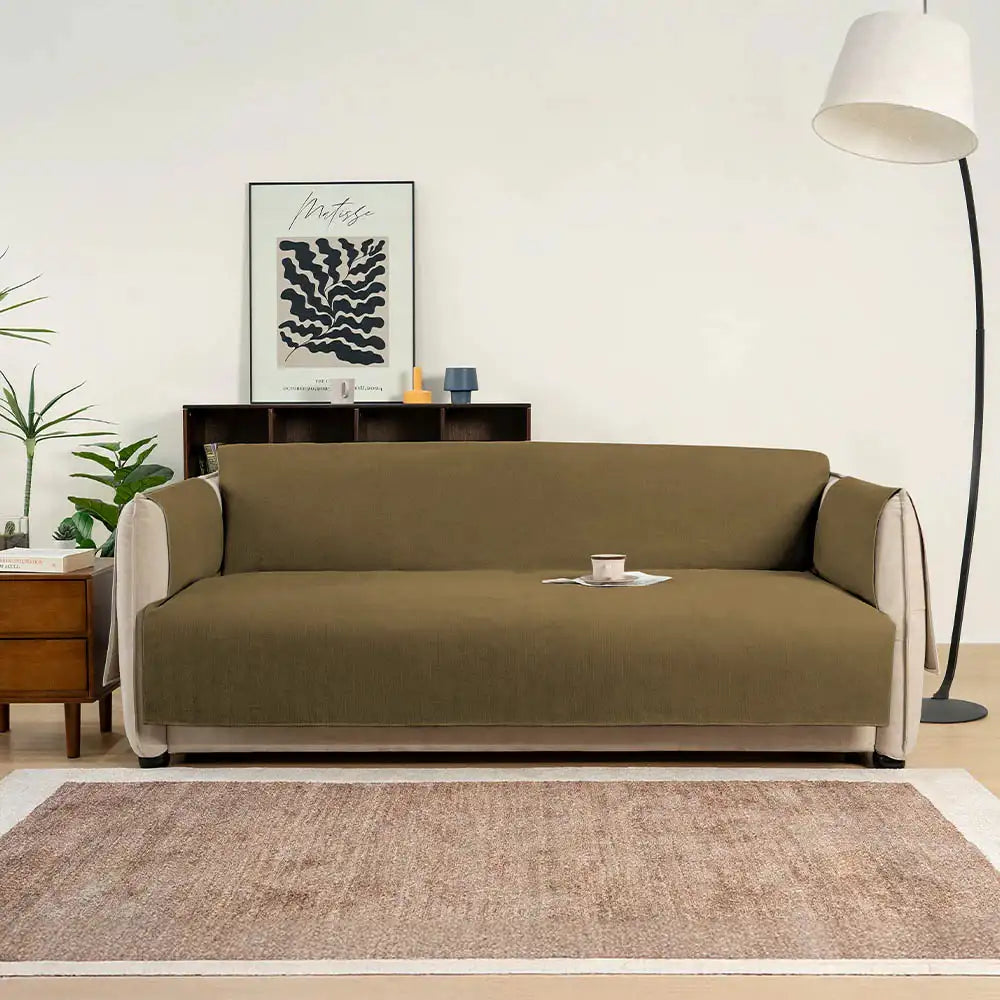Wasserdichter, rutschfester Möbelschutz einteilige Sofa-Schonbezug für Haustiere – Slipsafe