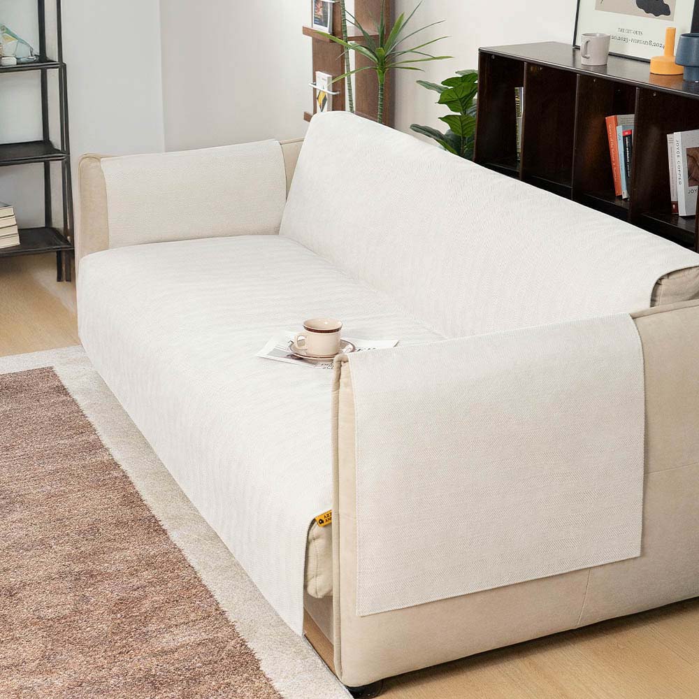 Wasserdichter, rutschfester Möbelschutz einteilige Sofa-Schonbezug für Haustiere – Slipsafe
