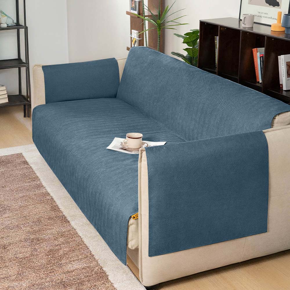 Wasserdichter, rutschfester Möbelschutz einteilige Sofa-Schonbezug für Haustiere – Slipsafe