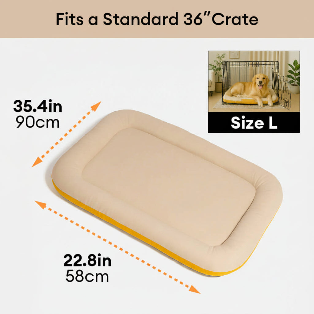 Outdoor Waterproof ＆ Chew-proof Memory Foam Orthopedic Dog Mat - Trek Lounge