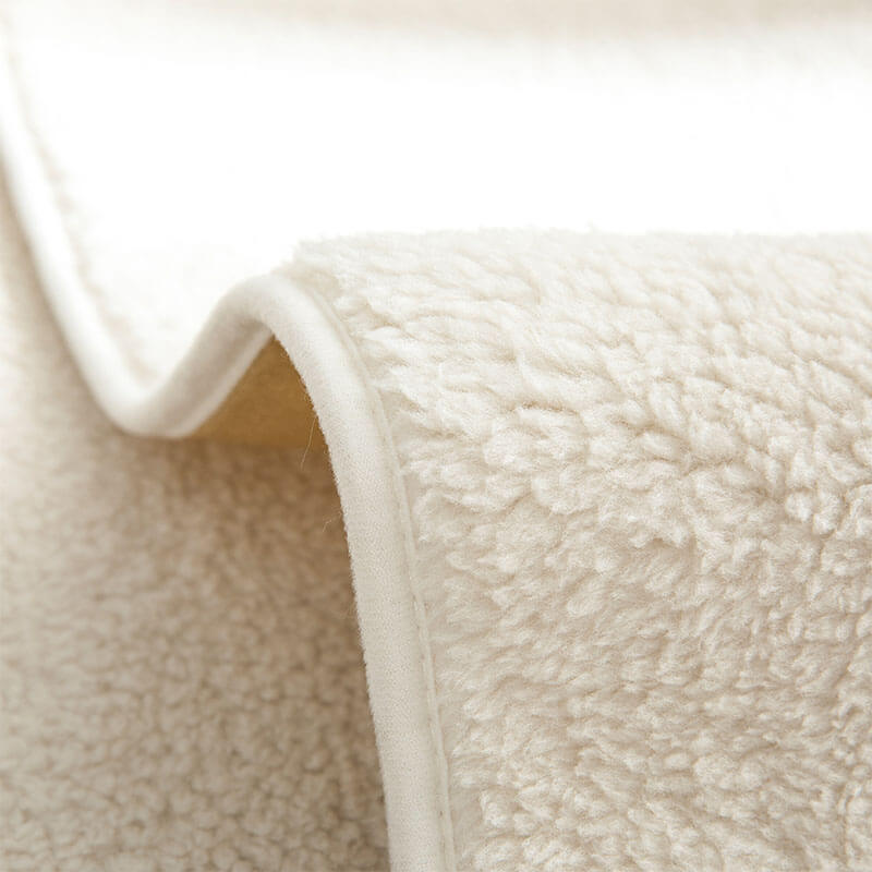 Wasserdichter, dicker, flauschiger Sherpa-Fleece-Sofabezug mit Anti-Rutsch-Funktion