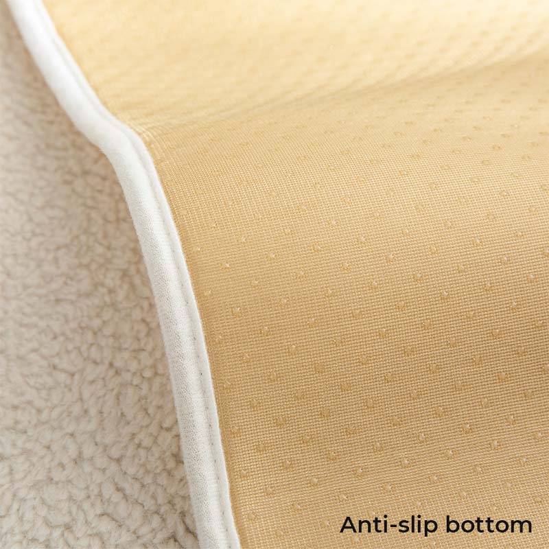 Wasserdichter, dicker, flauschiger Sherpa-Fleece-Sofabezug mit Anti-Rutsch-Funktion
