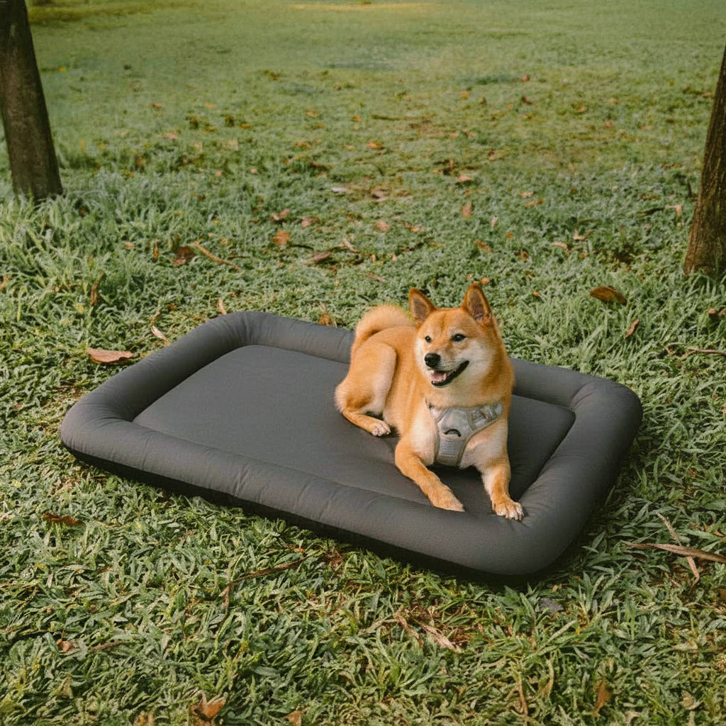 Outdoor Waterproof ＆ Chew-proof Memory Foam Orthopedic Dog Mat - Trek Lounge