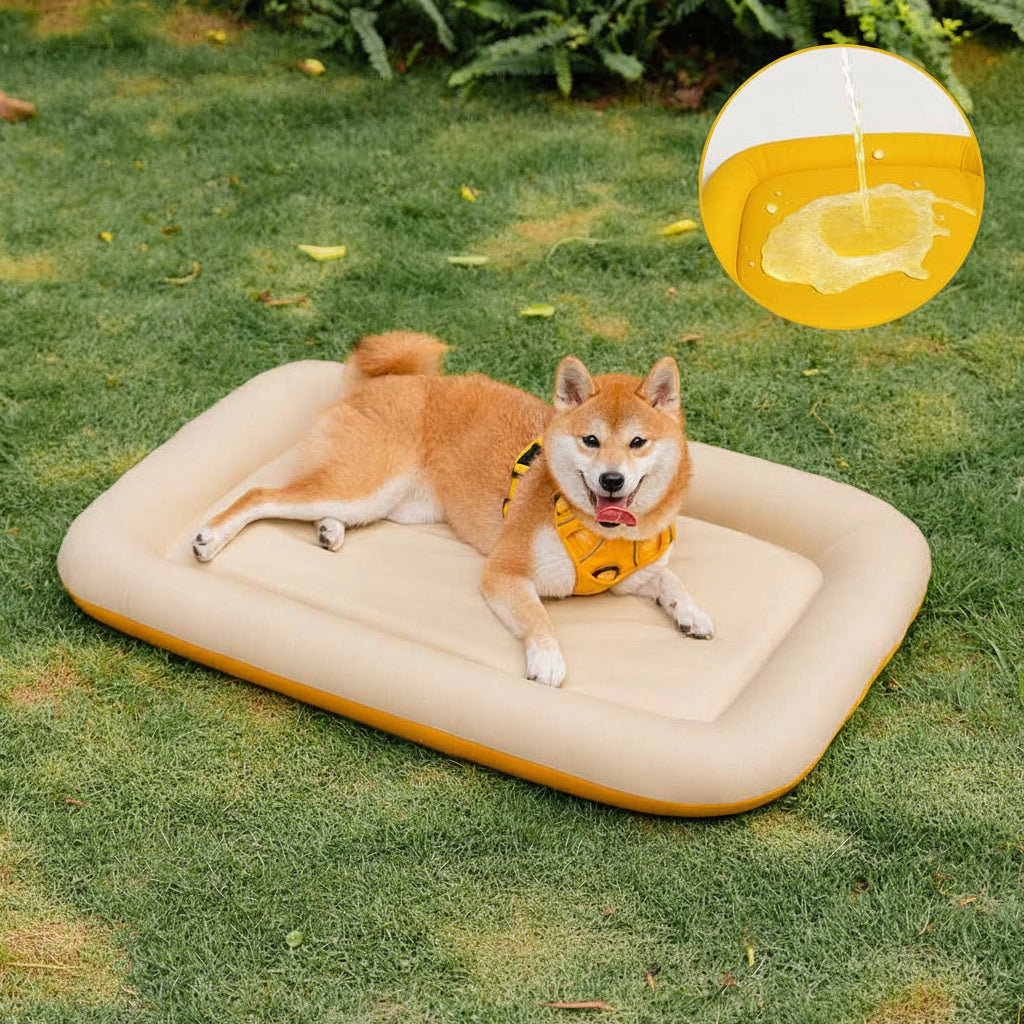 Outdoor Waterproof ＆ Chew-proof Memory Foam Orthopedic Dog Mat - Trek Lounge