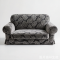 Thickened Jacquard Velvet Leaf Pattern Sofa Decoration Multi-Purpose Blanket Couch Cover