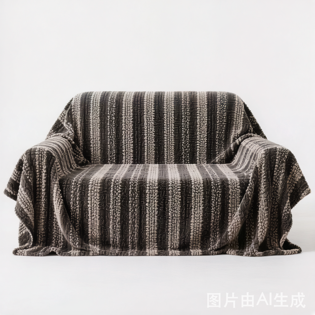 Stripe Art Scratch Resistant Chenille Multifunctional Sofa Protector Couch Cover