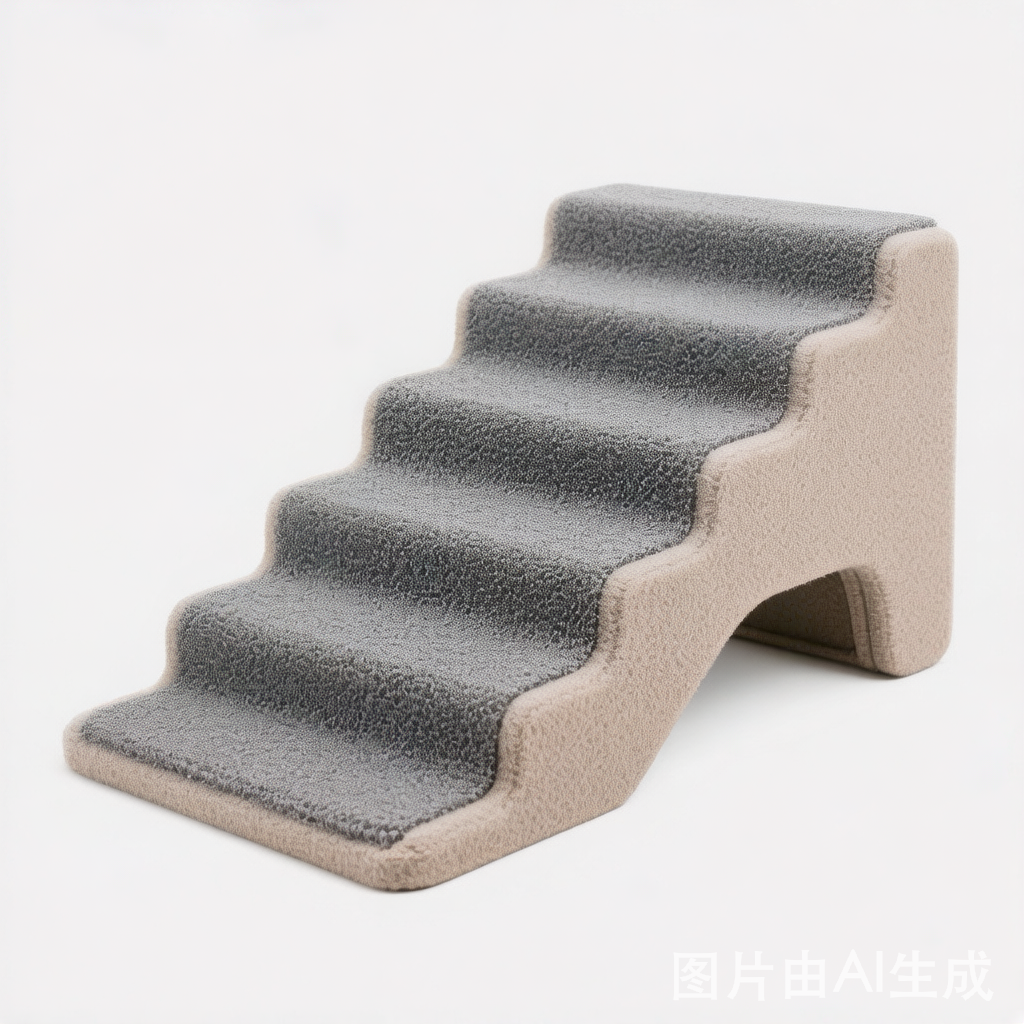 Portable Multi-Functional Foldable Dog Stairs with Storage and Condo