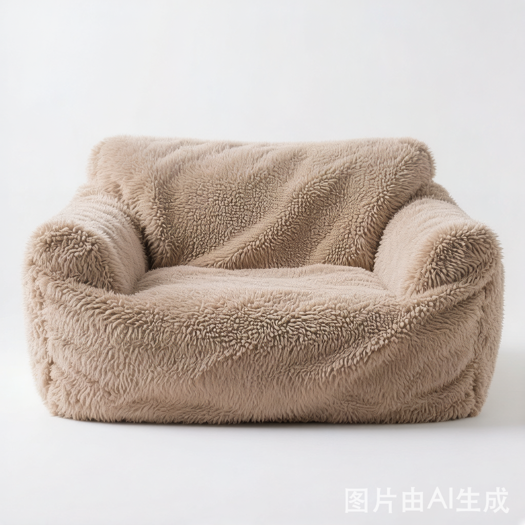 Soft Water-resistant Teddy Plush Throw Couch Cover