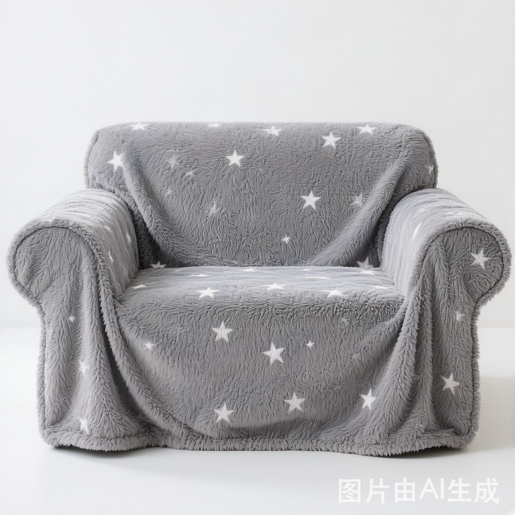 Star Series Plush Multifunctional Sofa Protective Couch Cover