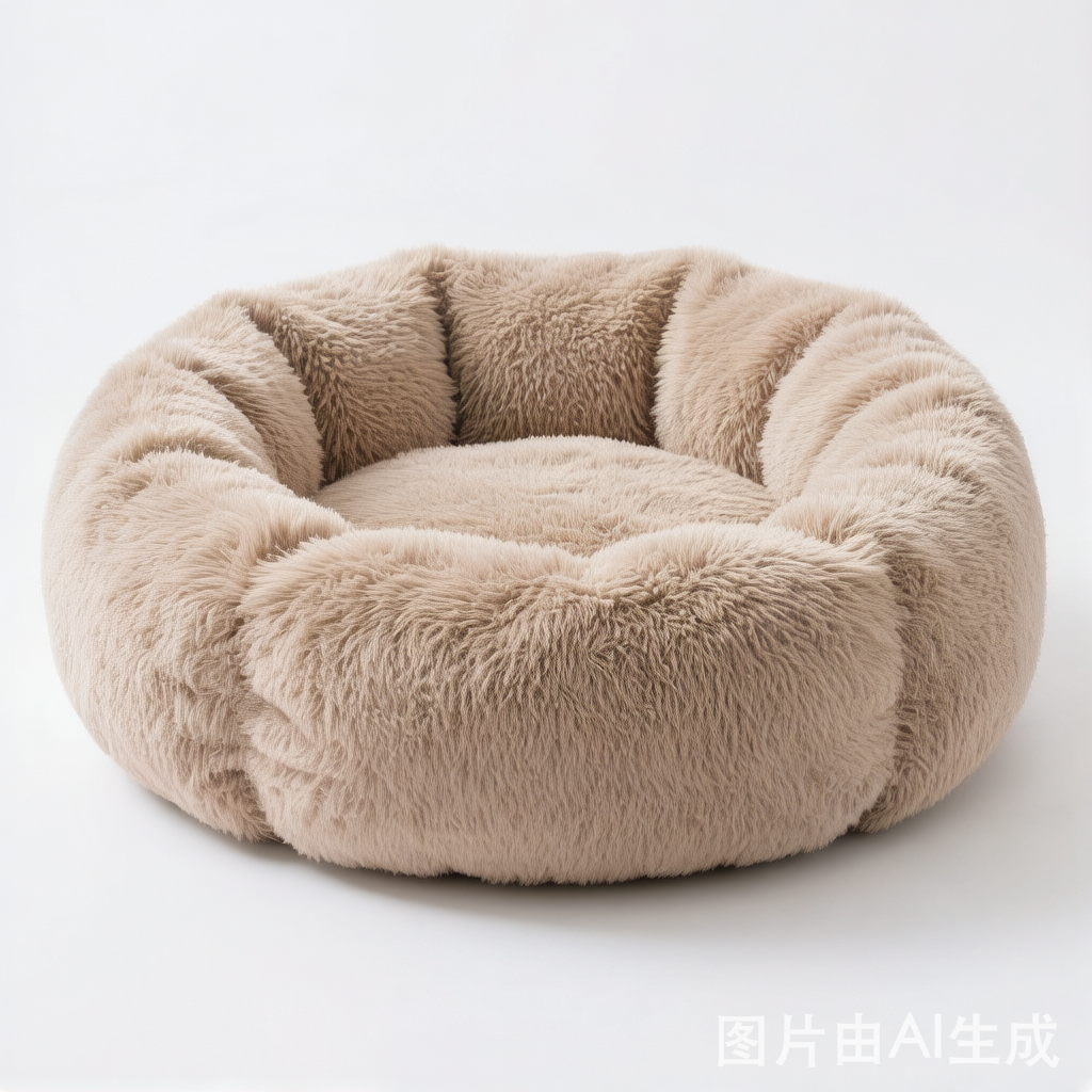 Refreshing Striped Cooling Ice Silk Non-Slip Dog Mat with Pillow