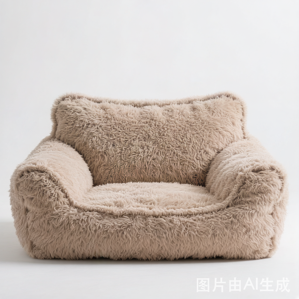 Water-Repellent Solid Color One Piece Couch Cover with Elastic Straps