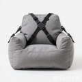 Portable Travel Faux Leather Waterproof Center Console Pet Car Seat