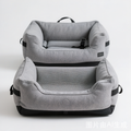 Wasserdichtes ISOFIX Hunde-Autositzbett mit LATCH-System – Erste Klasse